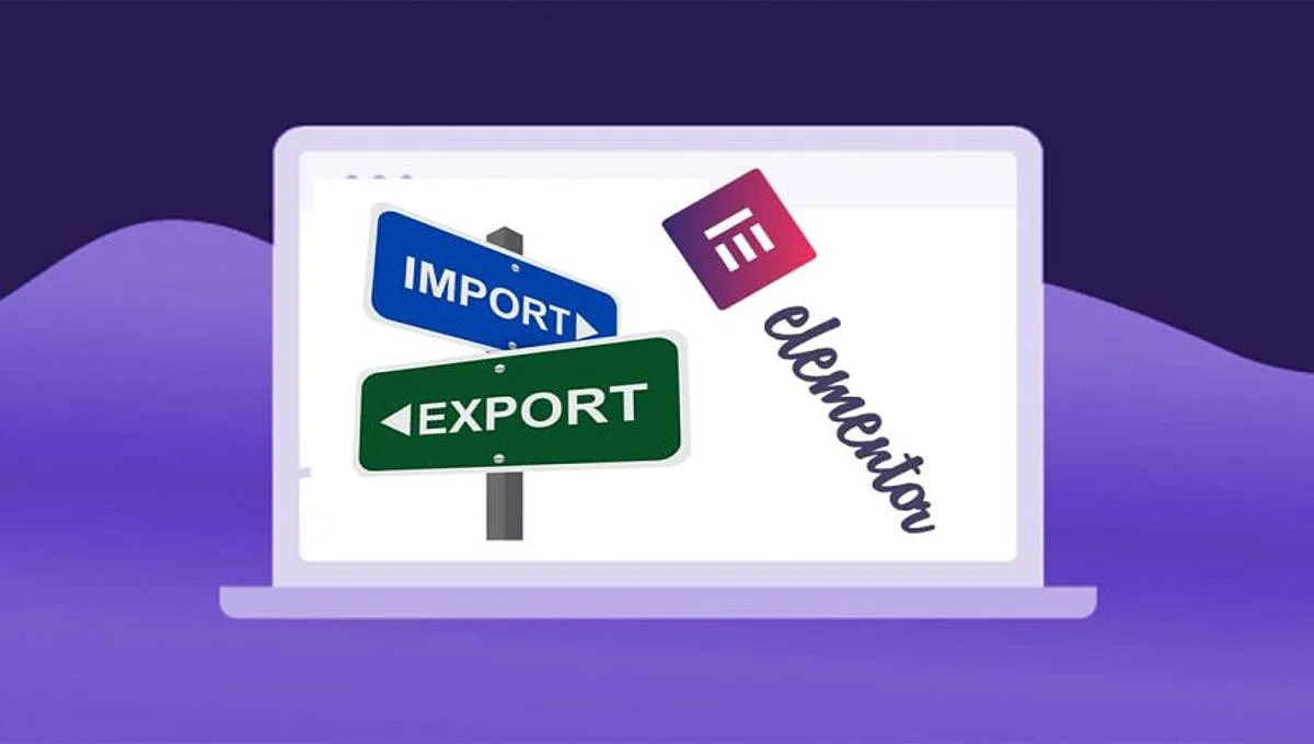 How to Save/Import and Export Templates in Elementor