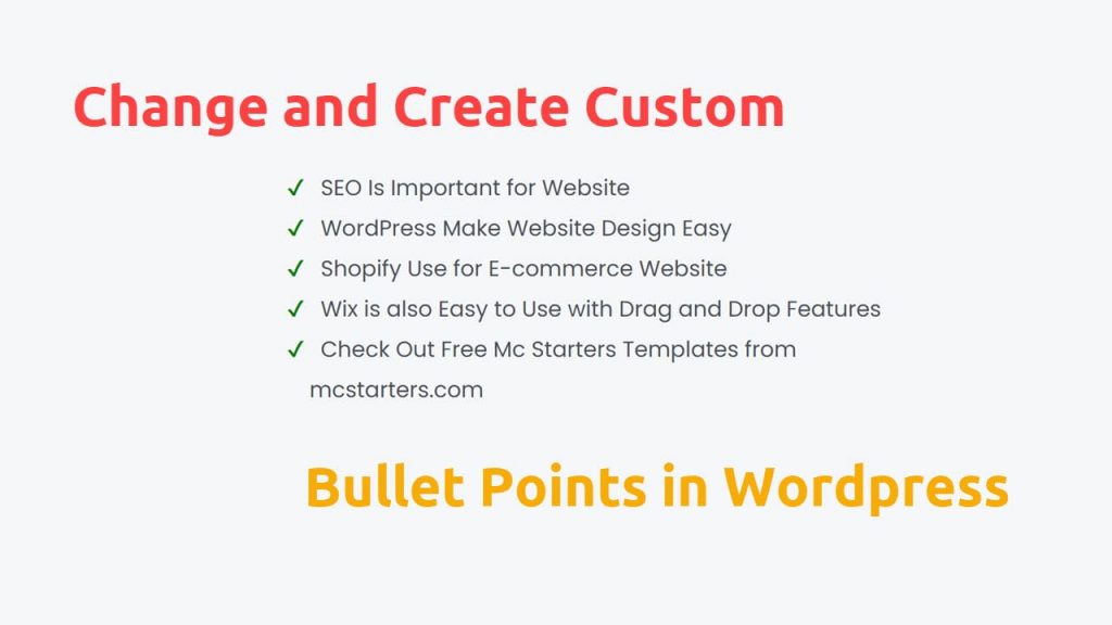 change-and-create-custom-bullet-points-in-wordpress-2022