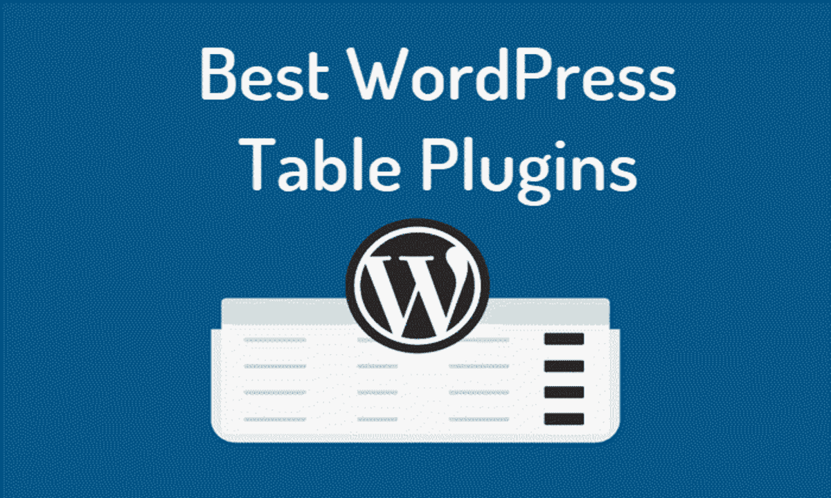Best WordPress Table Plugins