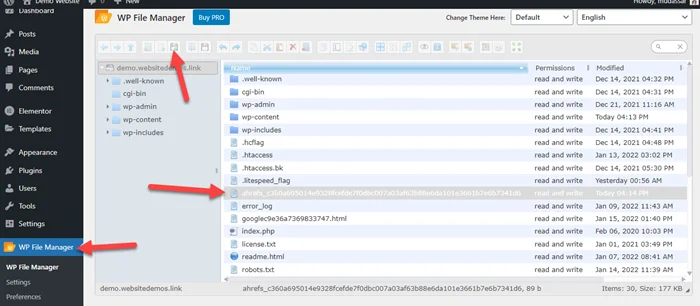 Ahref verification Upload File