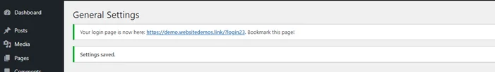 Bookmark Login URL