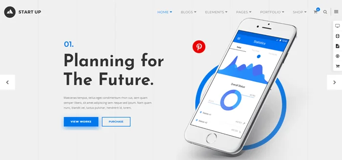 StartUp Pro theme