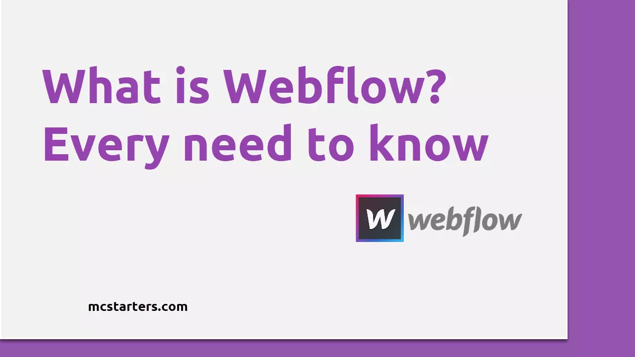 What is Webflow Every need to know