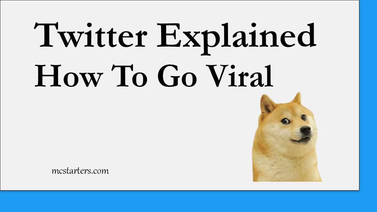 Twitter explained how to go viral