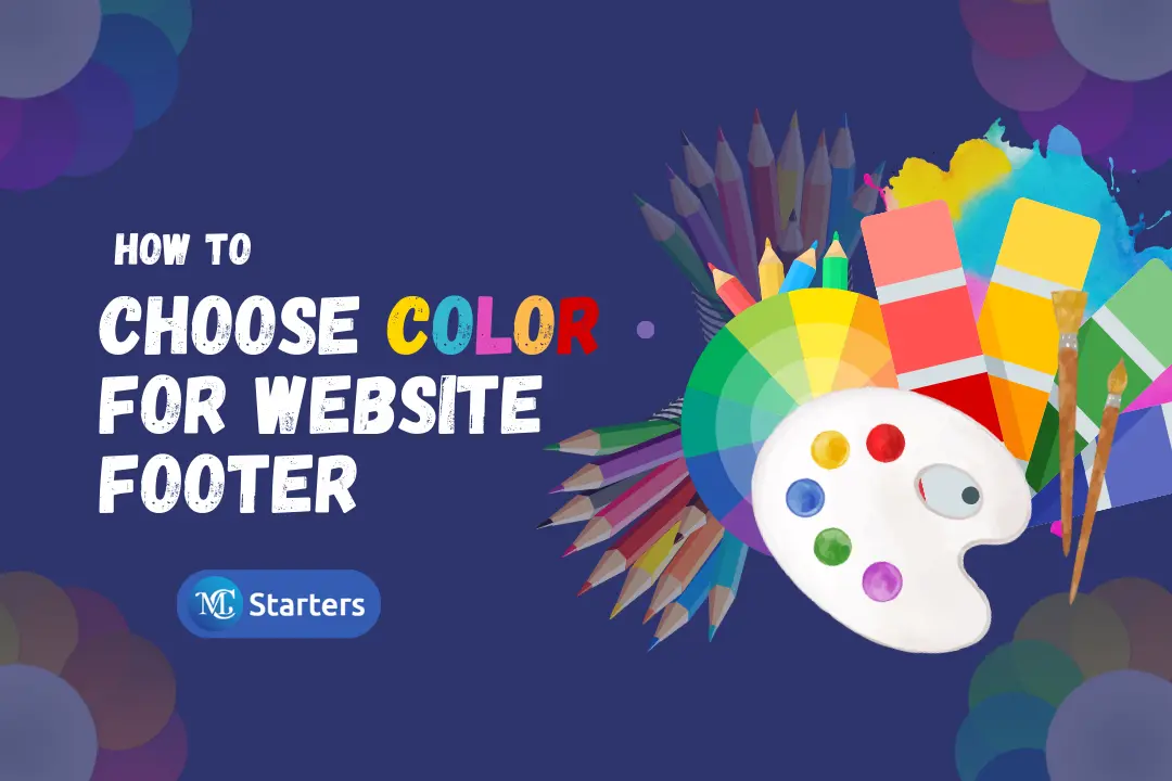 How to choose color for website footer? A comphrensive guide