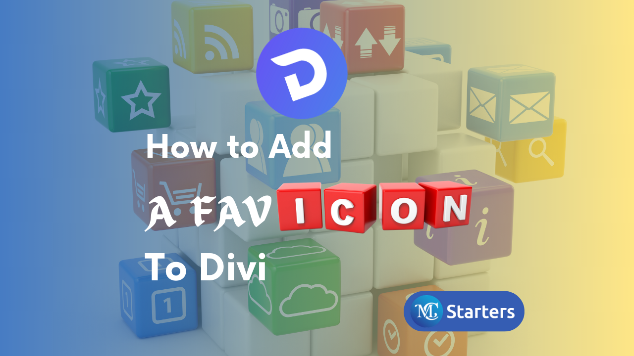 add a favicon to Divi