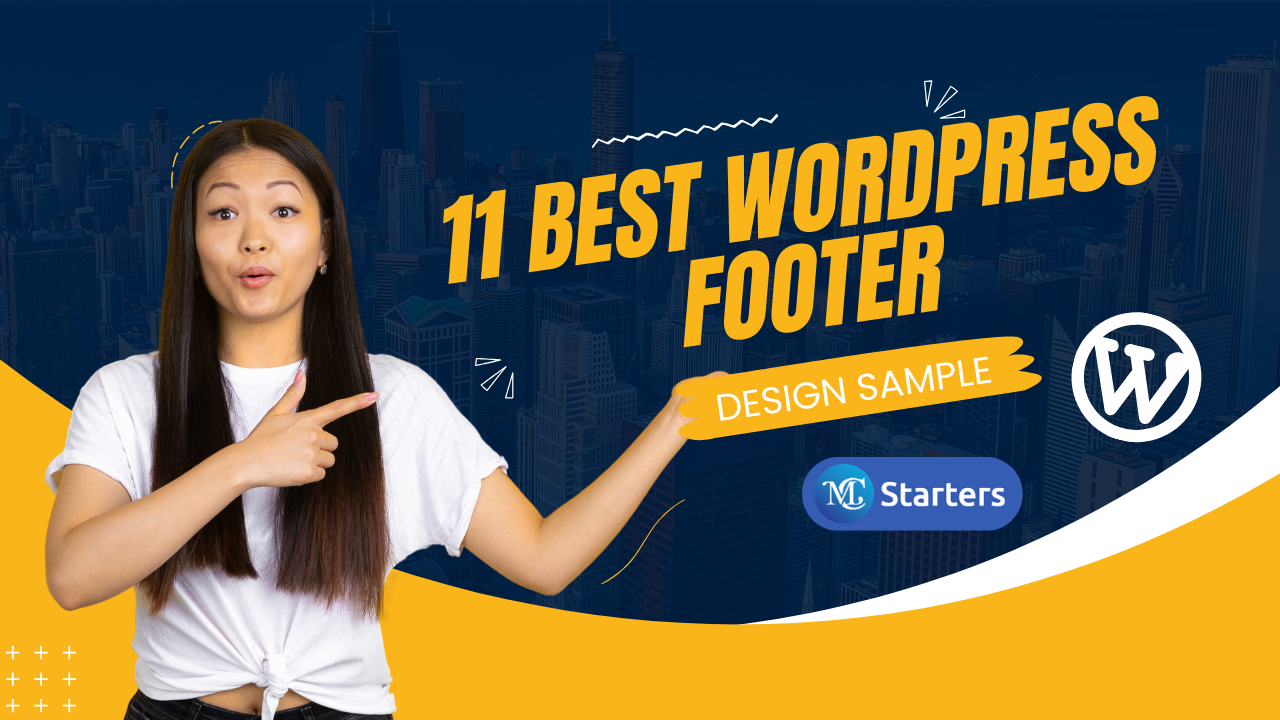 11 Best WordPress Footer Design Samples (Examples)