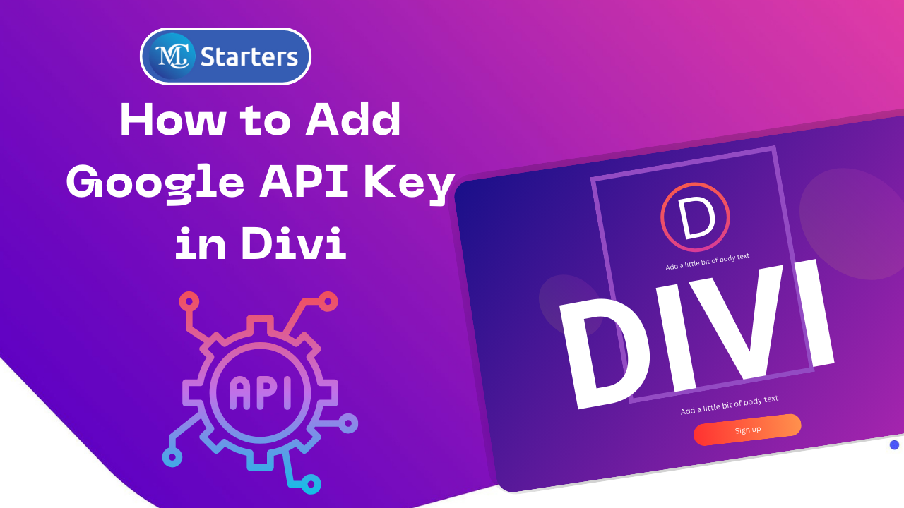 How to Add Google API Key in Divi