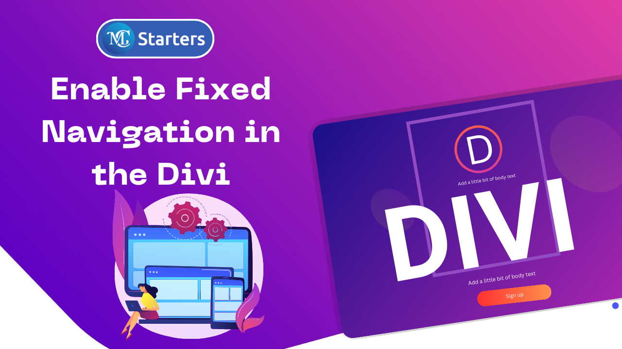 How To Enable Fixed Navigation in the Divi Theme Options