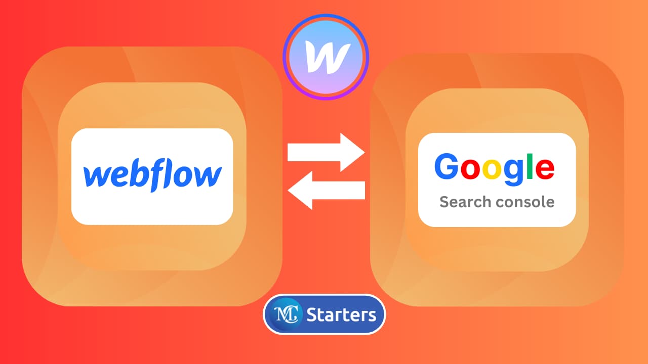 add your Webflow site to Google Search Console