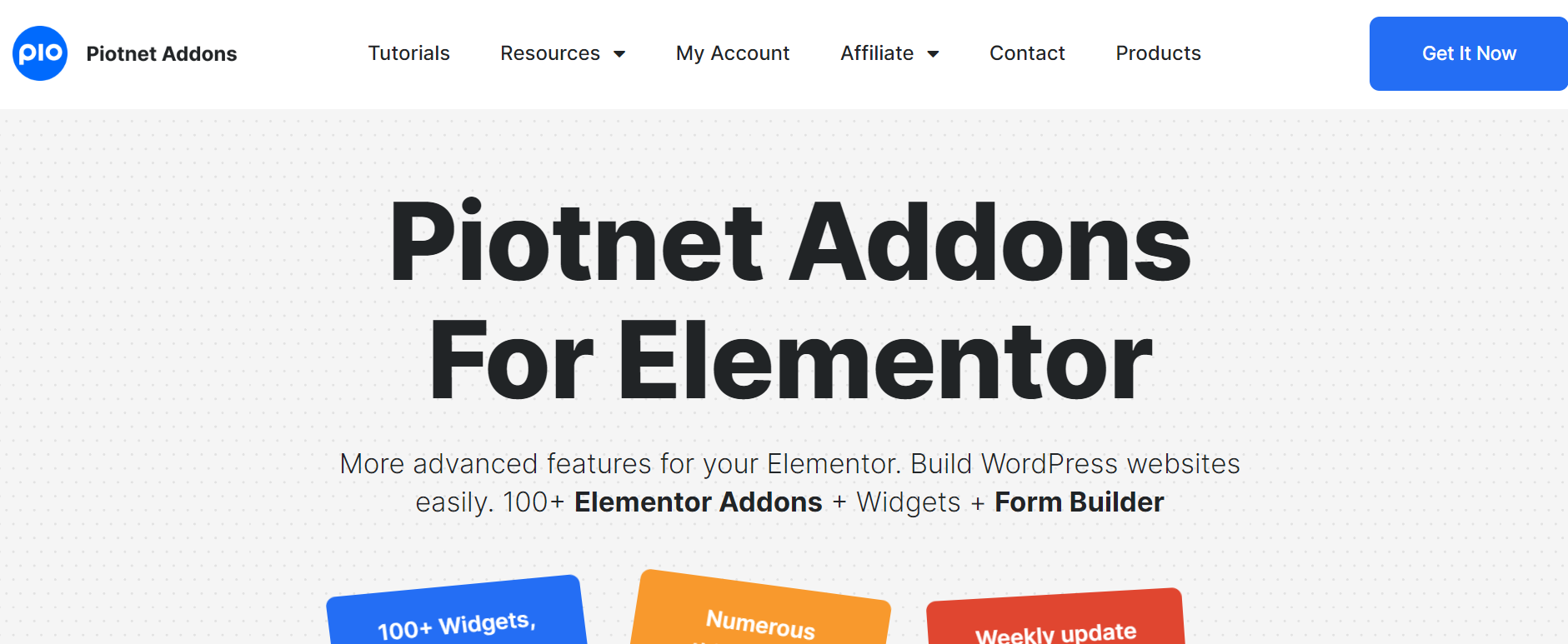 Piotnet Addons for Elementor