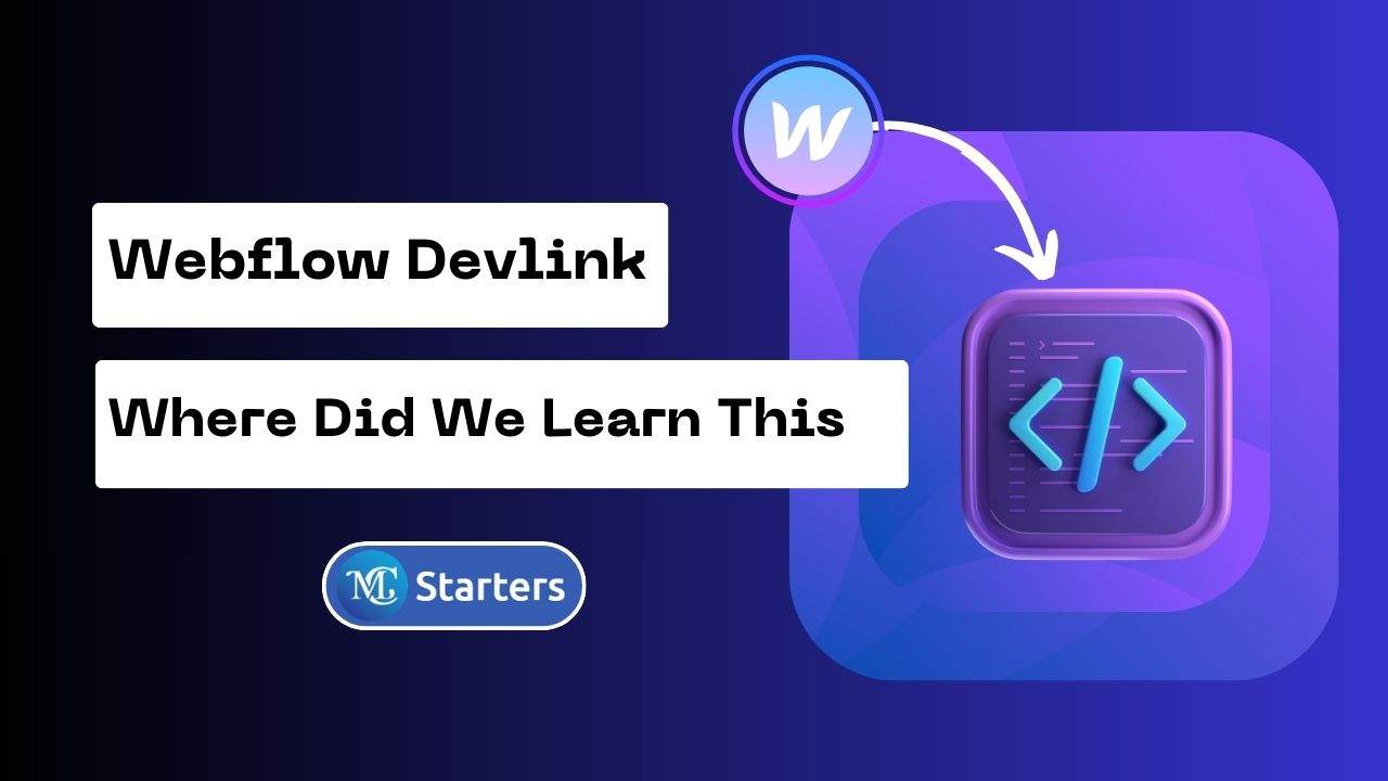 What Is Webflow Devlink And Where Did We Learn This
