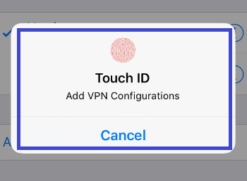 use Touch ID
