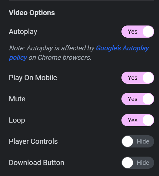 Fix Autoplay Video Not Working in Elementor