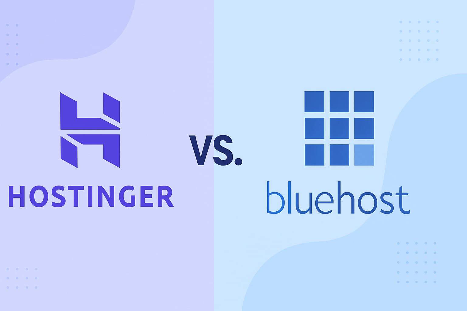 Hostinger vs. Bluehost (2025) Which One Should You Buy