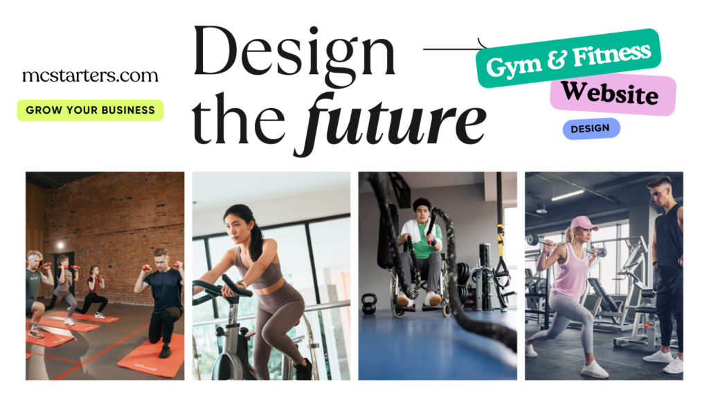 Gym Fitness website design