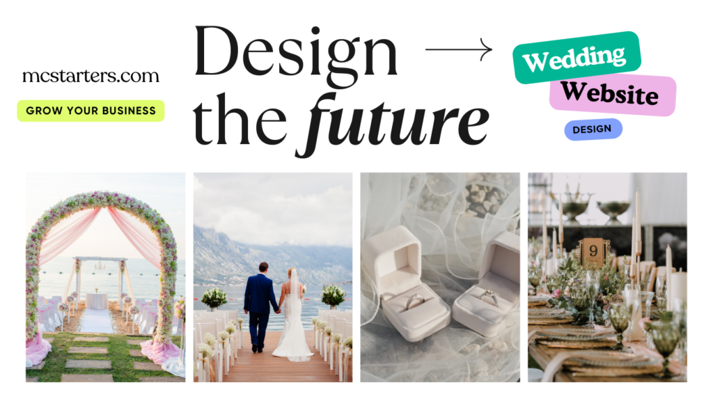 Wedding website design 2