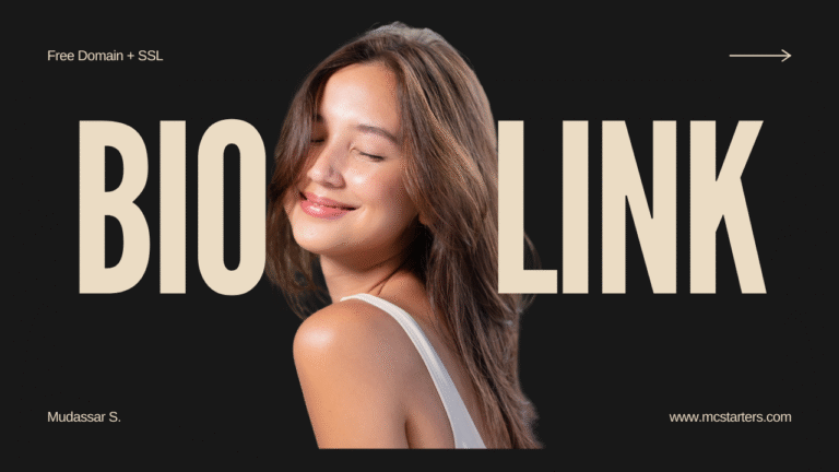 Bio Link Landing Page