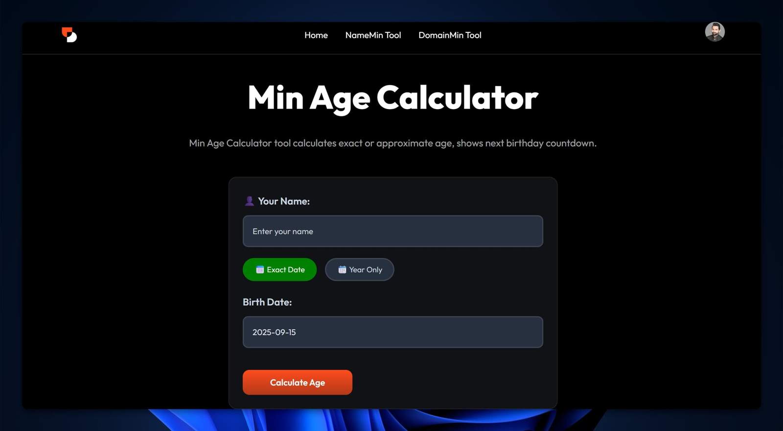 Age Calculator