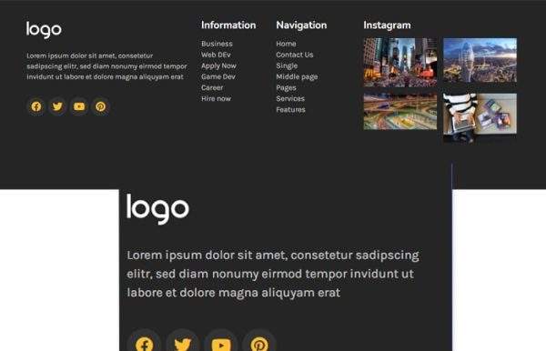 Download 50+ Free Elementor Footer Templates | MC Starters