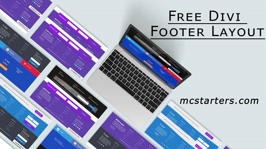 Download Divi Footer Layout Pack