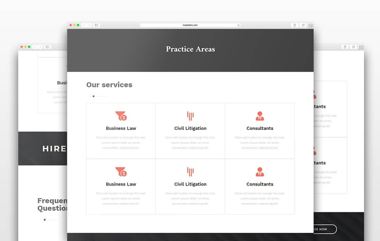 V2 Practice Area Law Elementor Templates