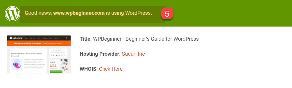 How to Find Which WordPress Theme a Site is Using 4 is it wordpress