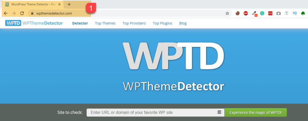 How to Find Which WordPress Theme a Site is Using 7 wpthemedetector