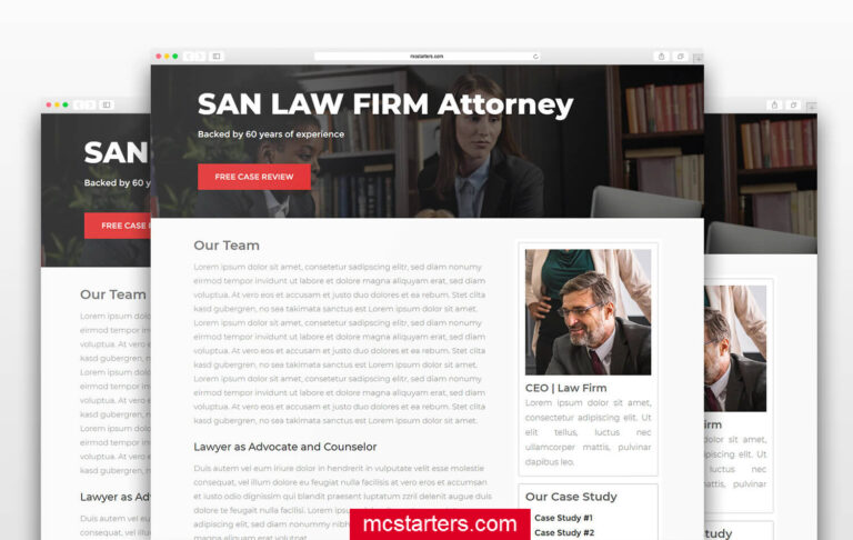 Law Firm – Attorney V4