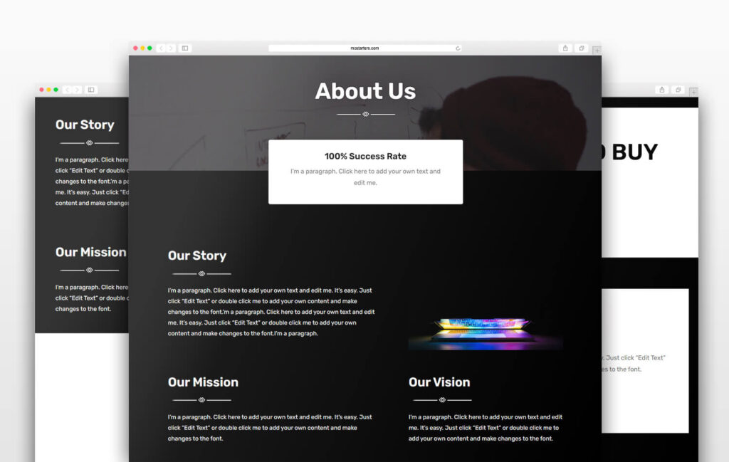 Agency About Elementor Template