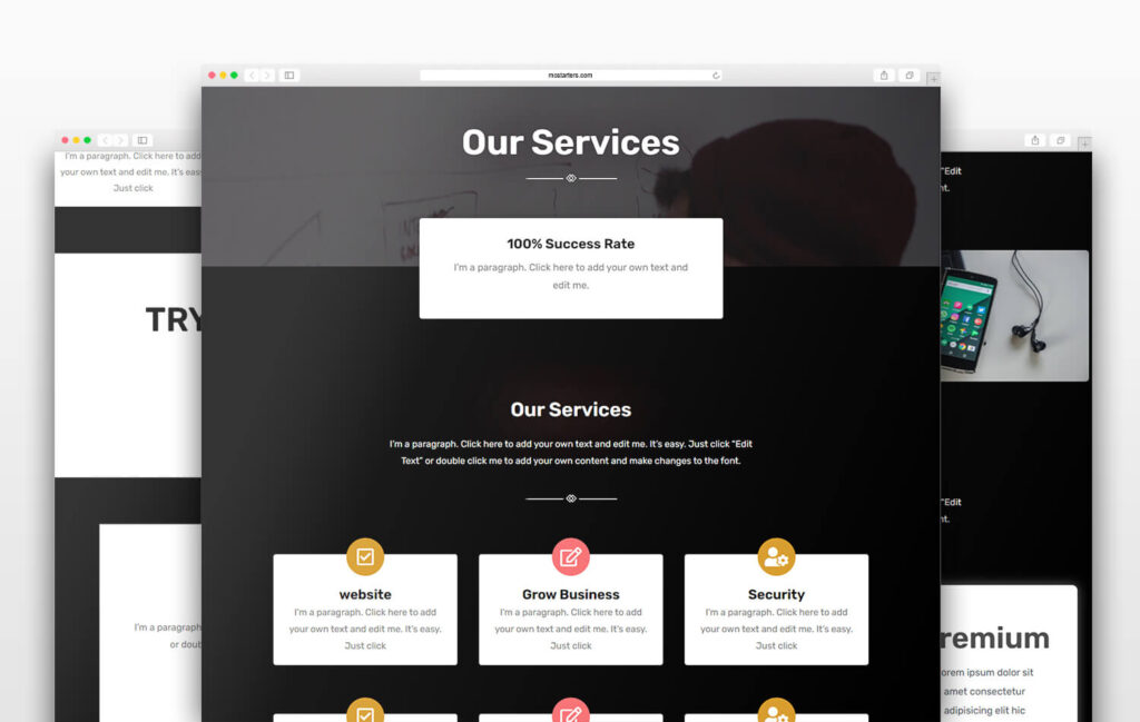 Agency Services Elementor Template