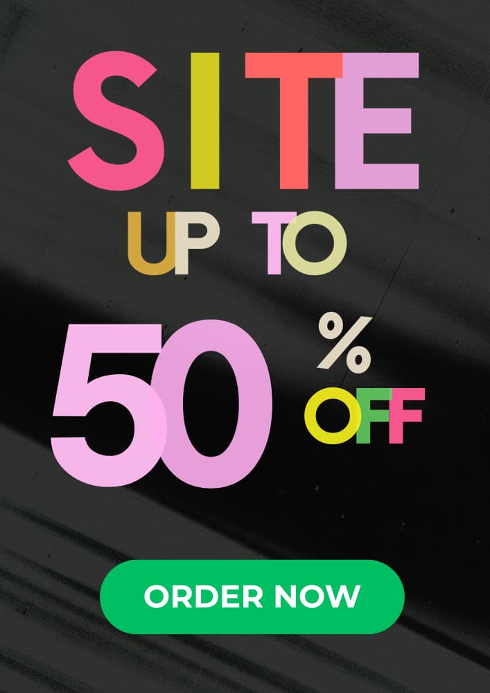 Pop Sale 50% Off Flyer