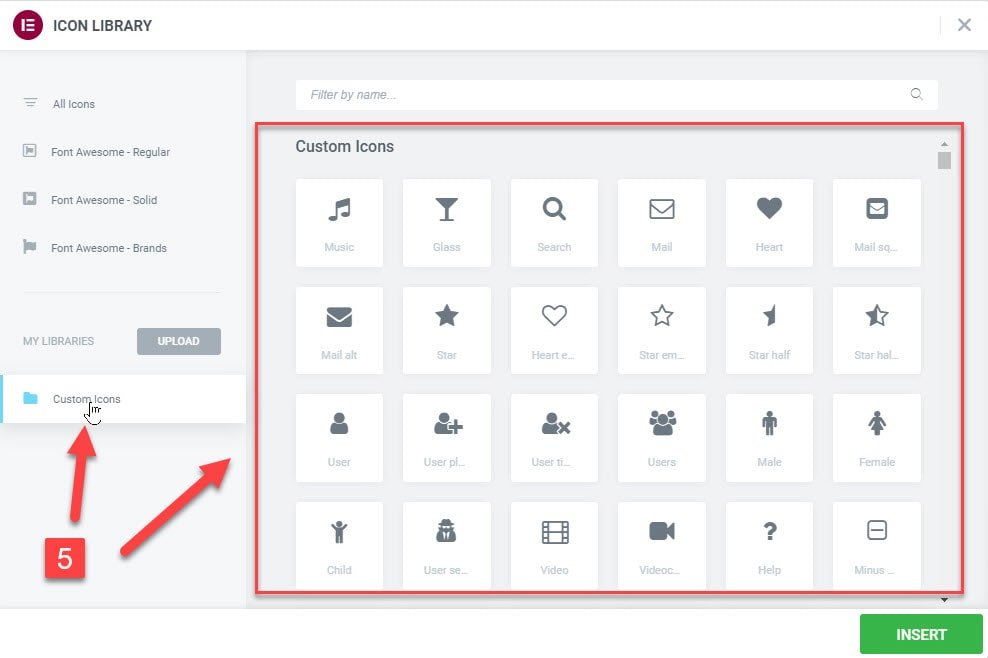 How to Add Custom Icons to Elementor Pro & Elementor Free 4 Elementor Custom Icons Library