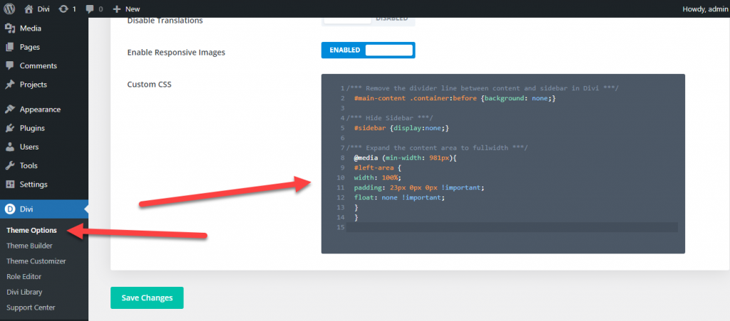 How to remove the sidebar in Divi 1 Remove Sidebar In Divi