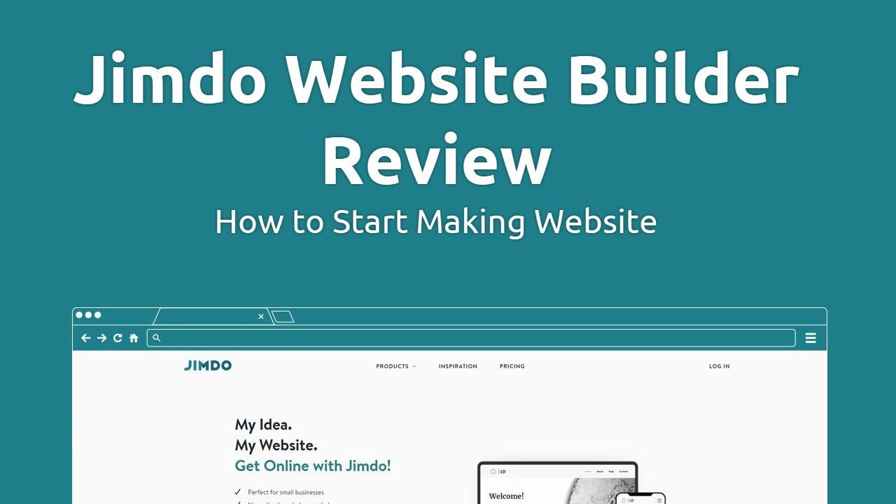 Jimdo Website Builder Review – How to start making website.