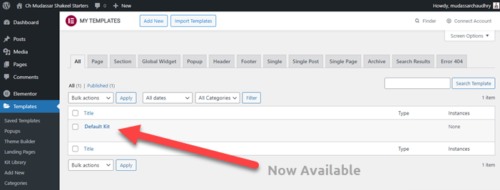 How to Fix Default Kit Missing Error in Elementor 3 Solution Default Kit Missing Error in Elementor-min