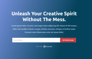 Squeeze Landing Page V4