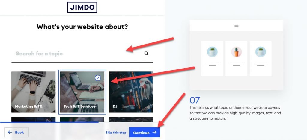 What Your Website About Jimdo Builder