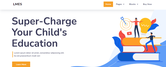 Best Elementor Template Kits For WordPress Website (Free + Pro) 2024 24 23-LMES-–-Elementor-Template-Kit-for-Education-Websites-min