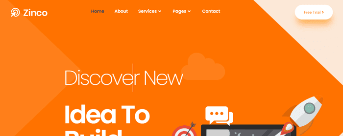 Best Elementor Template Kits For WordPress Website (Free + Pro) 2024 6 5-Zince-–-Marketing-Agency-Elementor-Template-Kit-5-min