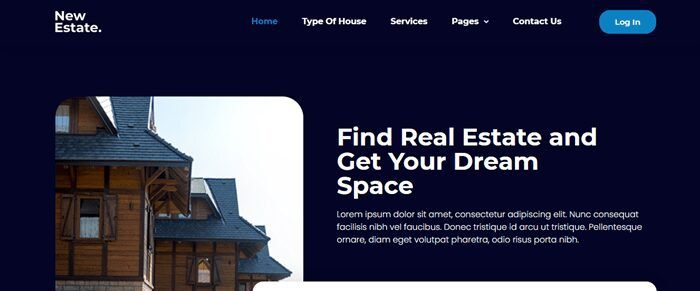 Best Elementor Template Kits For WordPress Website (Free + Pro) 2024 9 8-New-Estate-–-Real-Estate-Elementor-Template-Kit-min