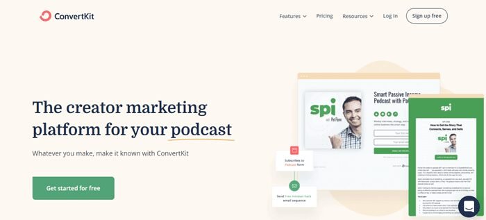 Best Landing Page Builders (2024) 2 ConvertKit