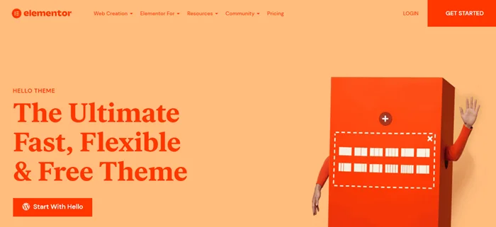 6 Best Free WordPress Themes For Elementor 1 Elementor Hello Theme