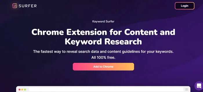 Keyword Surfer
