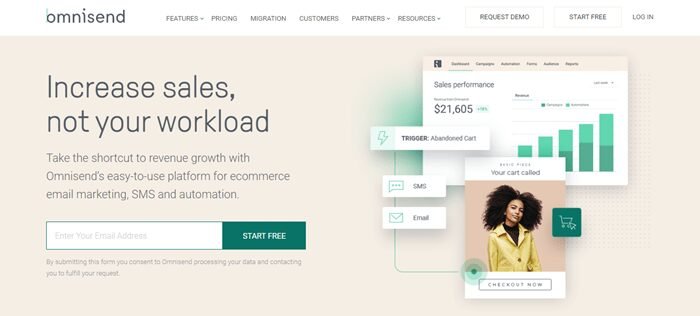 5 Best Email Marketing Services For Small and Large Businesses 4 Omnisend-Email-Marketing