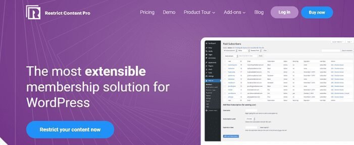 Restrict-Content-Pro-WordPress-Plugin