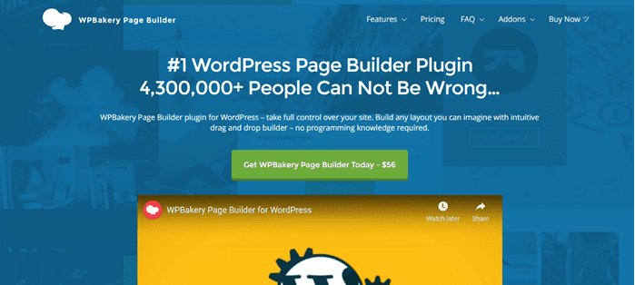 8 Best Page Builder For WordPress 7 WPBakery Builder