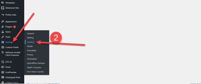 How to make the WordPress site public? 2 WordPress Reading