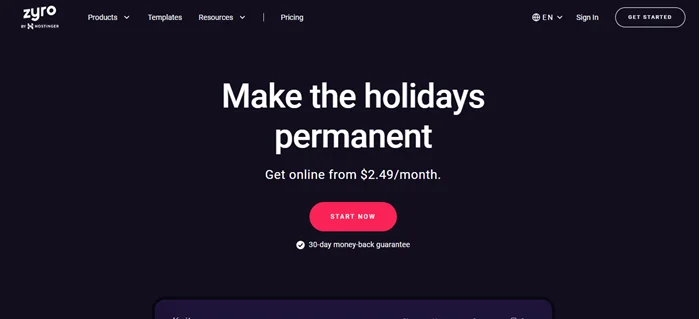 Zyro Builder