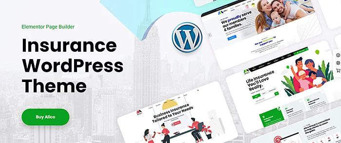 6 best insurance theme for Elementor 1 Alico – Insurance WP